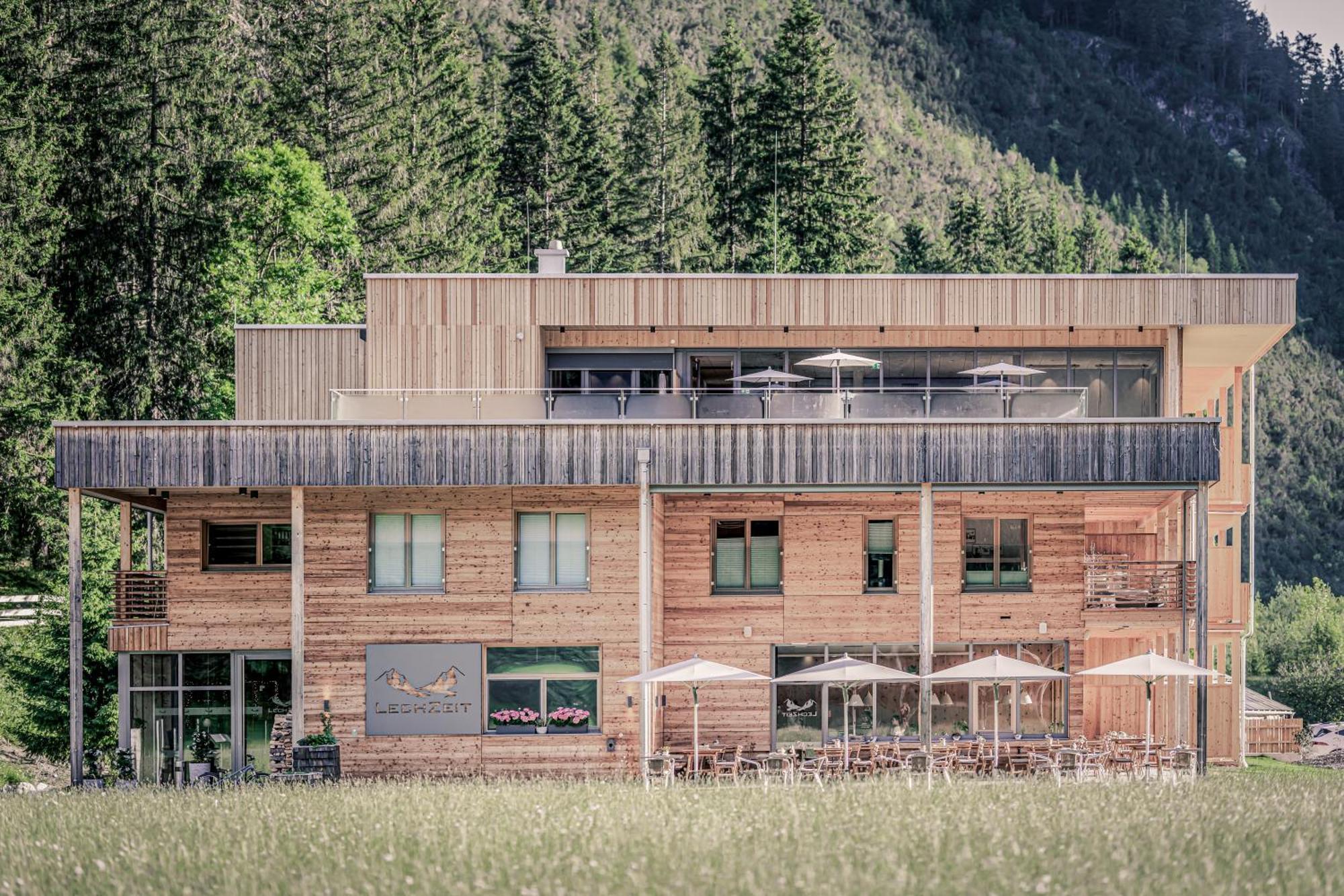 Boutique Hotel Lechzeit Elmen Bagian luar foto